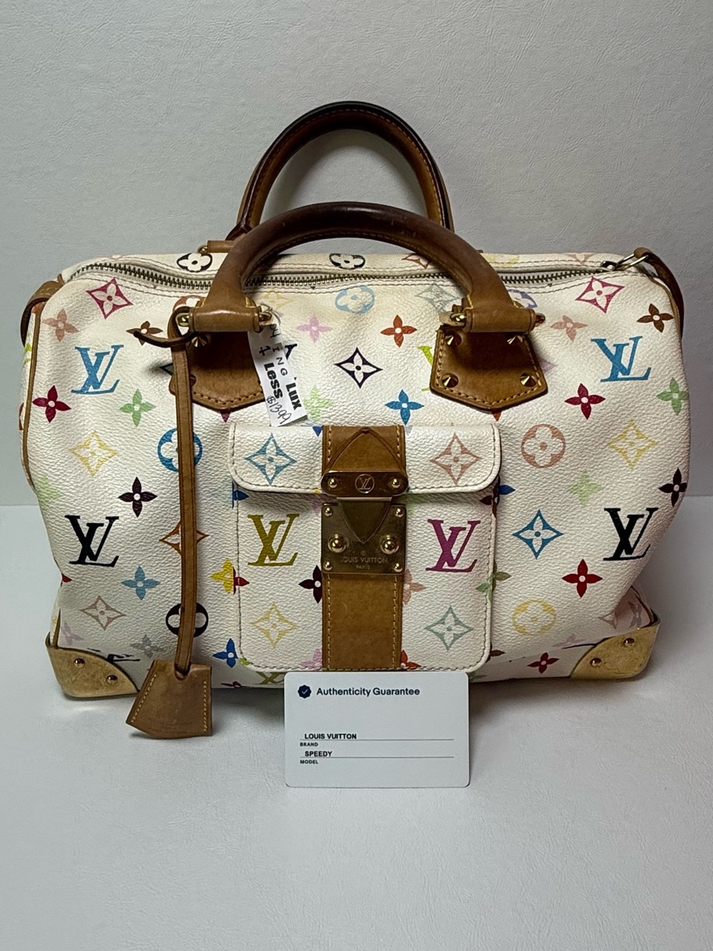 Louis Vuitton 2004 Limited Edition Takashi Murakami Speedy Trunk Bag
